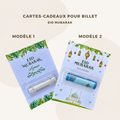 Carte cadeau personnalisée pour billet - Eid Mubarak