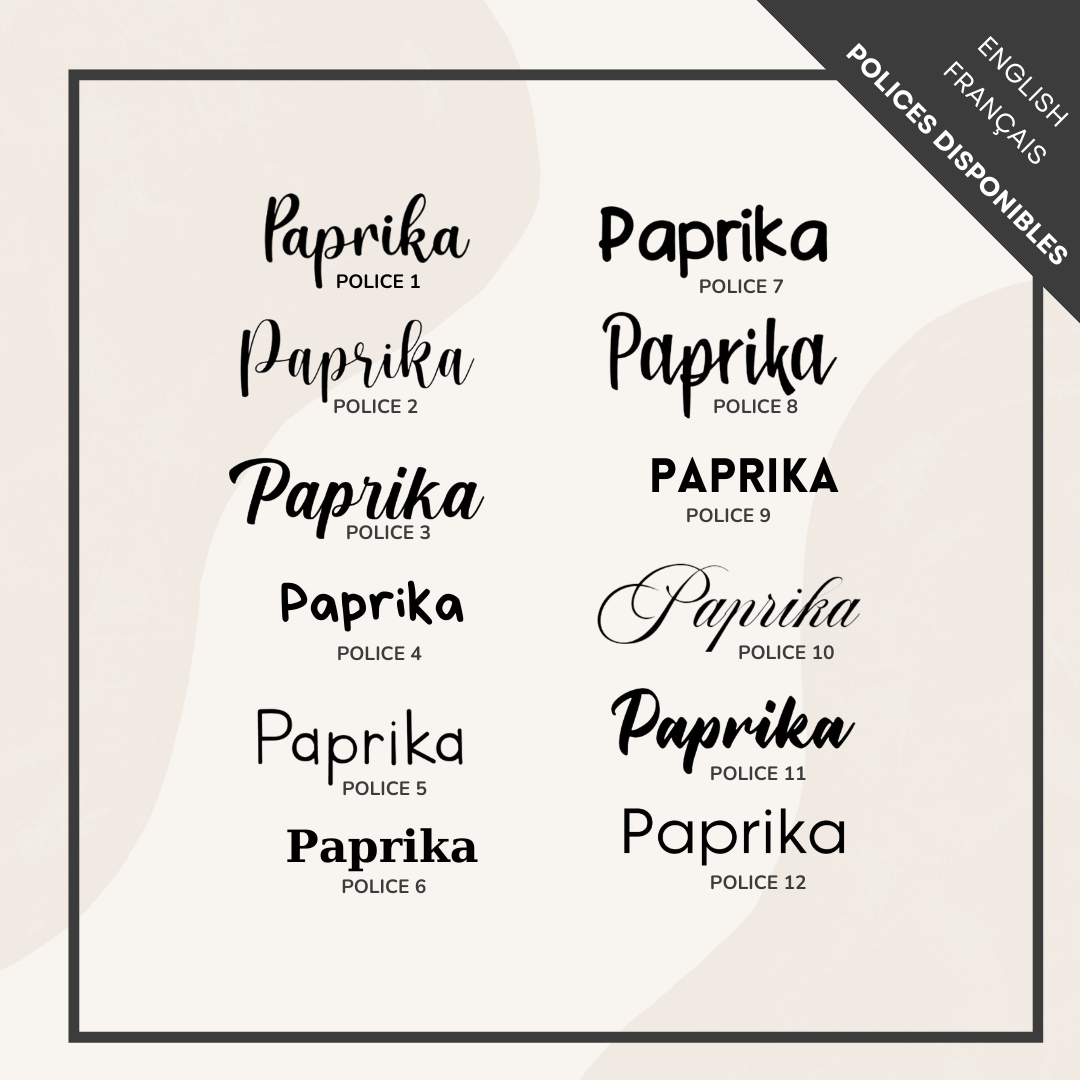 Lot de 3 stickers bocaux épices et herbes permanents et imperméable